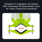 Solar Strobe Warning Light IP54 Waterproof LED Flashing Safety Light Bright Warning Lamp Outdoor for Construction Traffic Dock Beacon Road Signs
