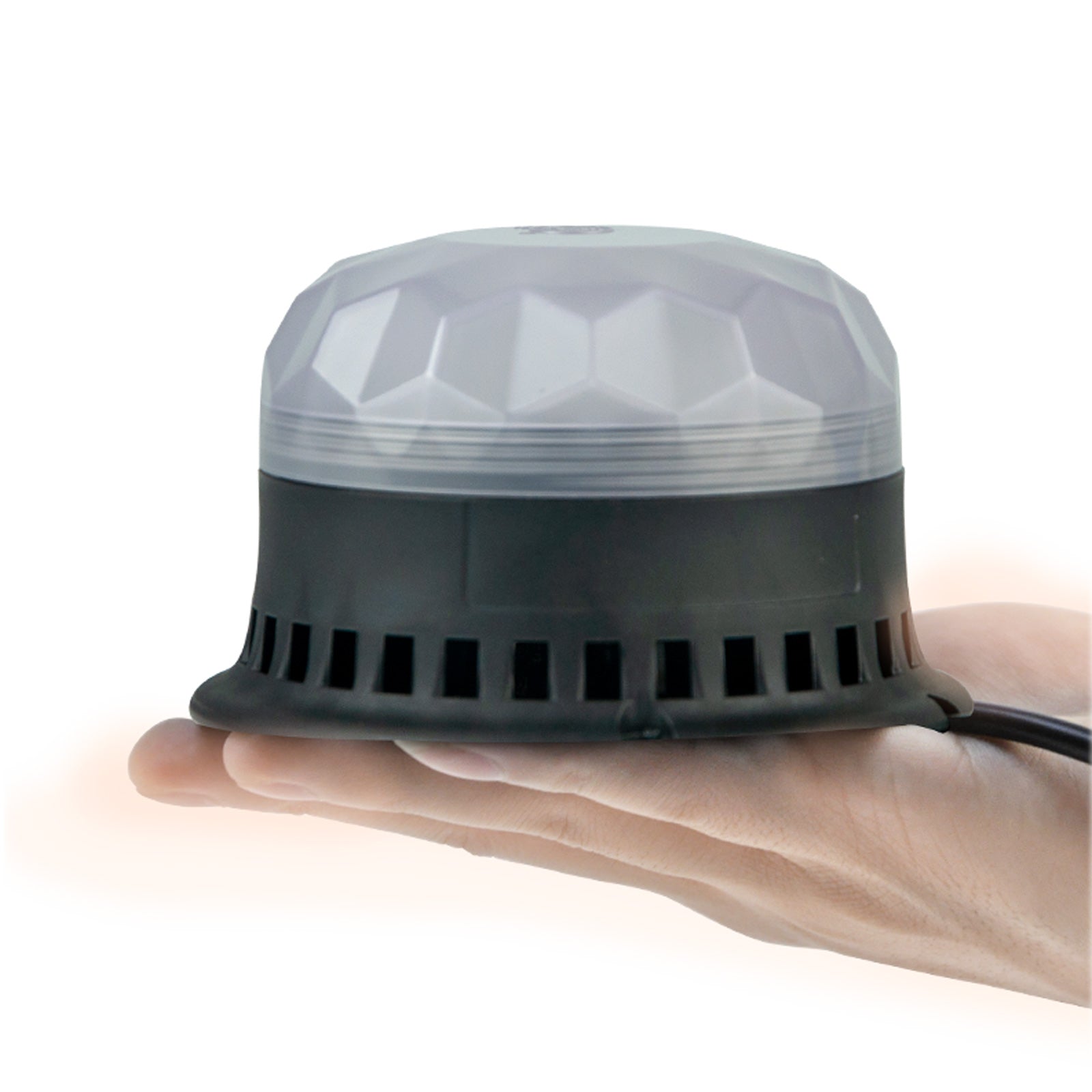 YASONG SLA-290-II 7-Color Strobe Siren Light, 120dB, 9 Tones, 3 Flash Modes, AC100-240V, IP69K