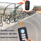 YASONG Bike Alarm with Remote Motorcycle Alarm 113dB Loud Anti Theft Bicycle  Alarm Wireless Vibration Vehicle Security Alarm System 2 Pack