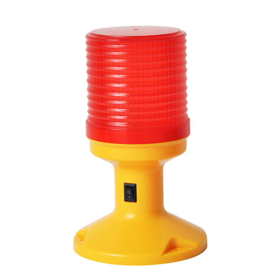 YASONG SL-5080 Solar Industrial LED Warning Light, IP44 Strobe Beacon, 6 LEDs, 72H Work Time