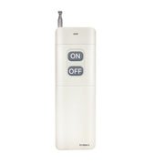 YASONG 500m Wireless Remote Control for Alarm Siren, ON/OFF Control, White, Pairing Required, Multi-Alarm Use