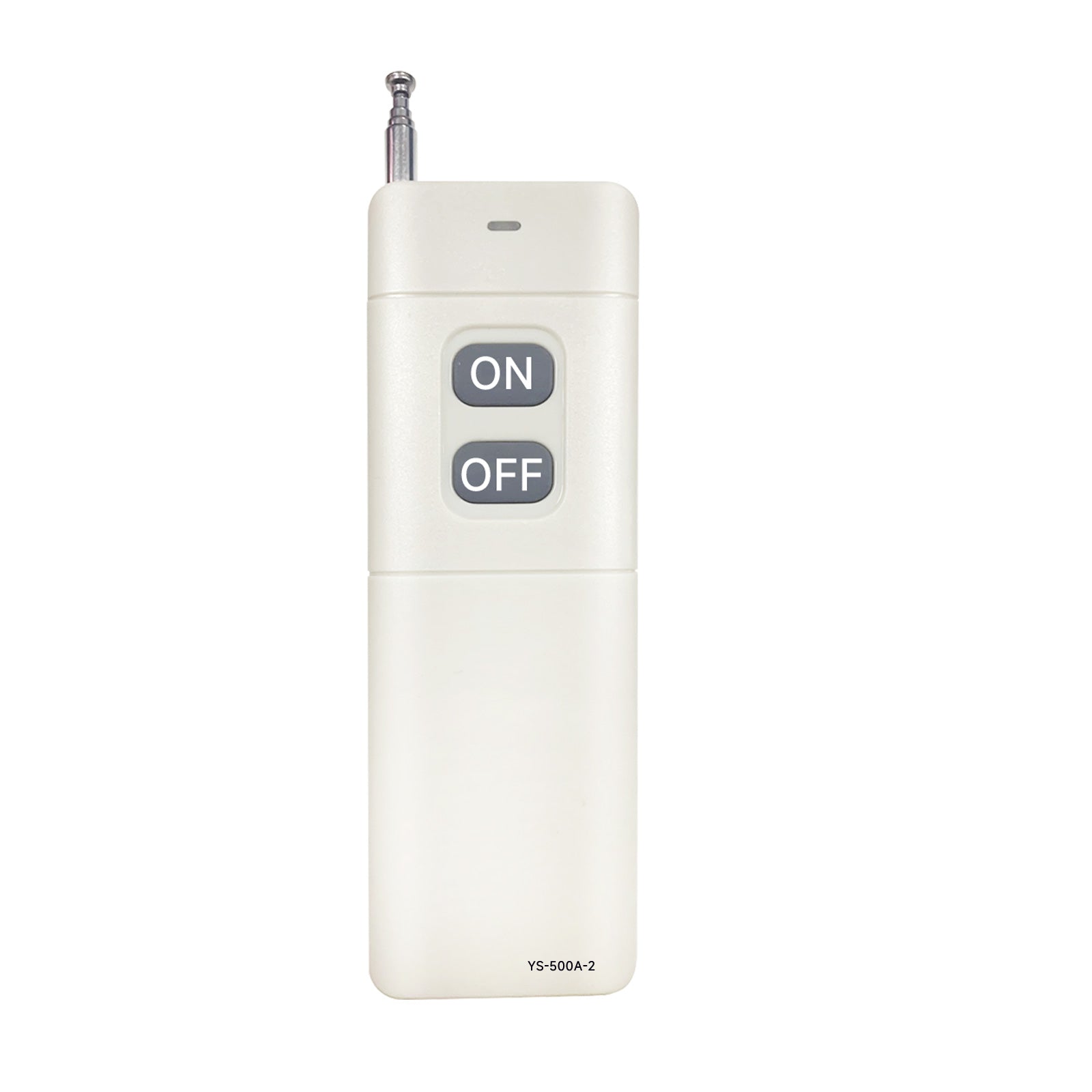 YASONG 500m Wireless Remote Control for Alarm Siren, ON/OFF Control, White, Pairing Required, Multi-Alarm Use