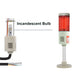 YASONG Industrial Signal Tower Lamps Andon Stack Light Warning Lights Red Yellow Green 3 Layers LTA-205T/W(J)-3