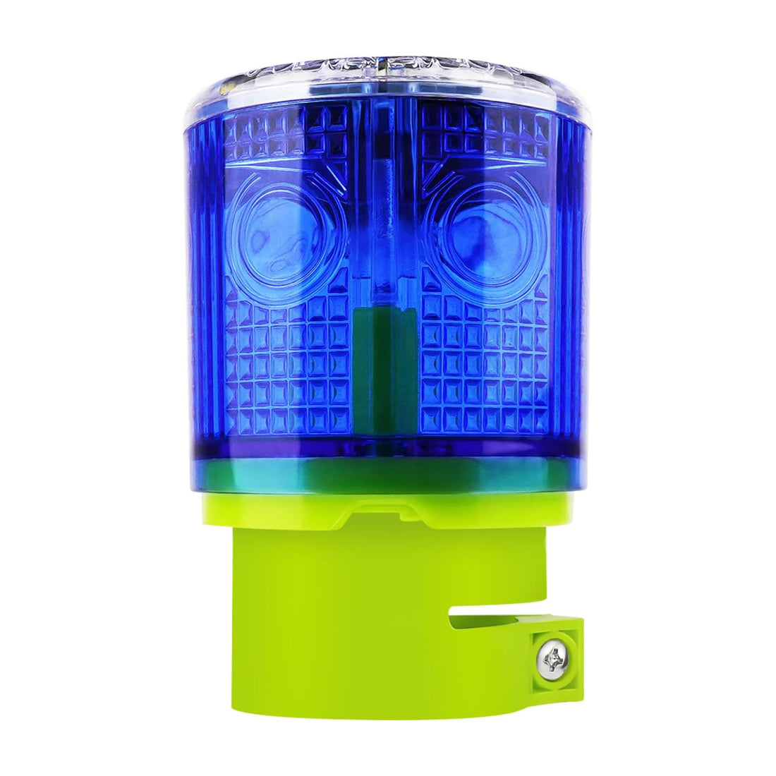 YASONG Solar 360° LED Industrial Strobe Warning Light, IP54 Outdoor Beacon, 6 LEDs, Auto Night Flashing