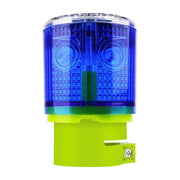 YASONG Solar 360° LED Industrial Strobe Warning Light, IP54 Outdoor Beacon, 6 LEDs, Auto Night Flashing