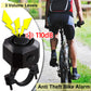Alarma de bicicleta YASONG para accesorios de bicicletas eléctricas, recargable por USB, antirrobo, sistema de alarma inalámbrico de seguridad para motocicletas y bicicletas con detección de movimiento remota (paquete de 2)