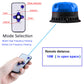 YASONG Beacon Strobe Lights LED Siren Warning Light 120dB Loud horn 2 Flashing Mode Magnetic Base for Vehicles Trucks Forklift AC100-240V SLA-190-II