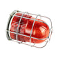 Industrial LED Strobe Light Warning Light for Public Emergency Alarms, Indoor/Outdoor Safety Siren with Protective Net