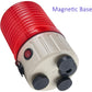 YASONG Rotating Magnetic Strobe Warning Light with  90dB Buzzer or No Sound Emergency  Industrial battery Beacon Flashing Light AC100V-240V