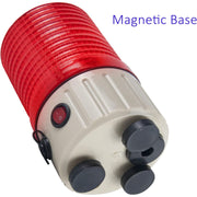 YASONG SLA-16J Rotating Magnetic Battery Beacon Light, 90dB Buzzer or No Sound, IP65, AC100-240V Charging