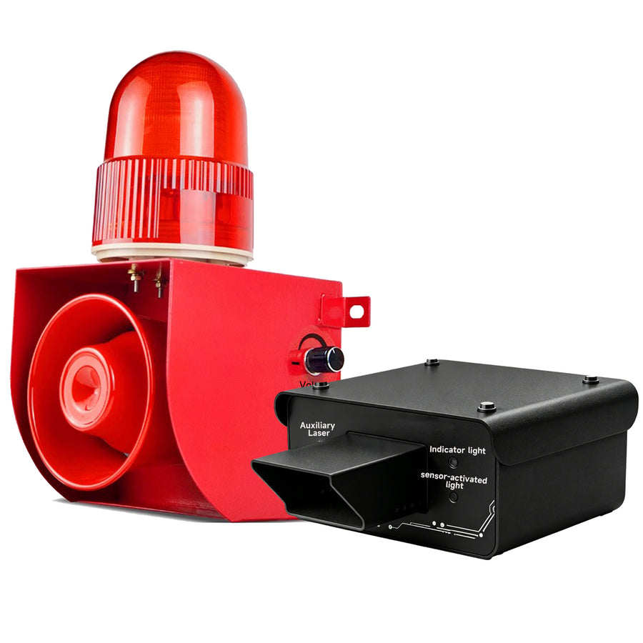 YASONG SLA-PT8020 Laser Vehicle Height Detection System, 10m/20m Range, Auto Calibration, 120dB Alarm, IPX5/IP65
