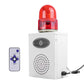 YASONG RS-485 Industrial Waterproof Siren – Adjustable 0-120dB Alarm with LED Strobe Light  SLA-B02X