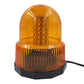 Gyrophare à 60 LED, 12V-24V, ambre, magnétique, pour toit, voyant d'avertissement de sécurité clignotant pour chariot élévateur, tracteur, voiturette de golf, UTV, bus