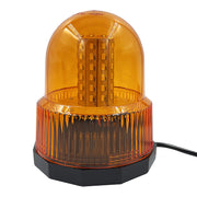 YASONG 60 LED Magnetic Beacon Strobe Light, DC12V-24V, 30W, IP65, 3 Flash Modes, Vehicle Warning Light