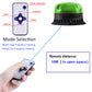 YASONG Beacon Strobe Lights LED Siren Warning Light 120dB Loud horn 2 Flashing Mode Magnetic Base for Vehicles Trucks Forklift AC100-240V SLA-190-II
