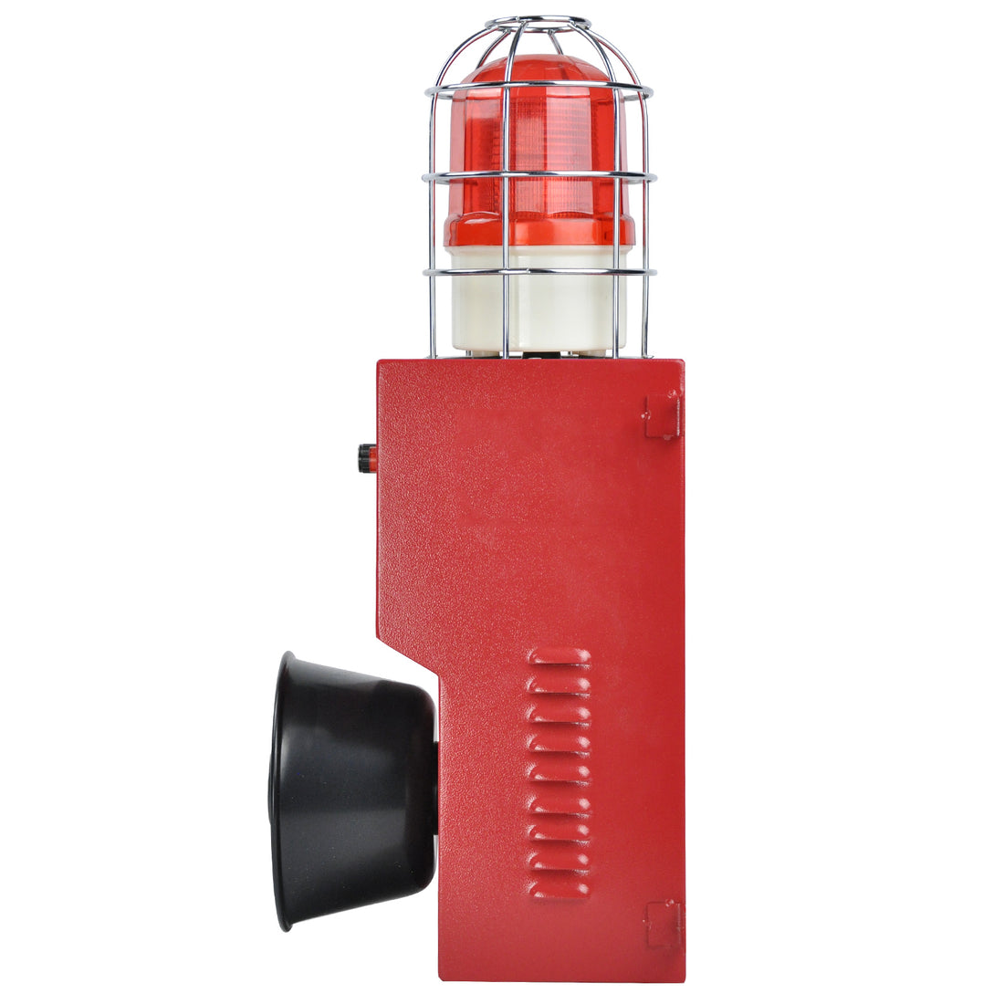 YASONG Sirena de Alarma Anticolisión Exterior 80W 130dB con Luz Estroboscópica para Puerto, Muelle, Fábrica, Alarma de Emergencia, Alcance de 150 Metros SLA-09