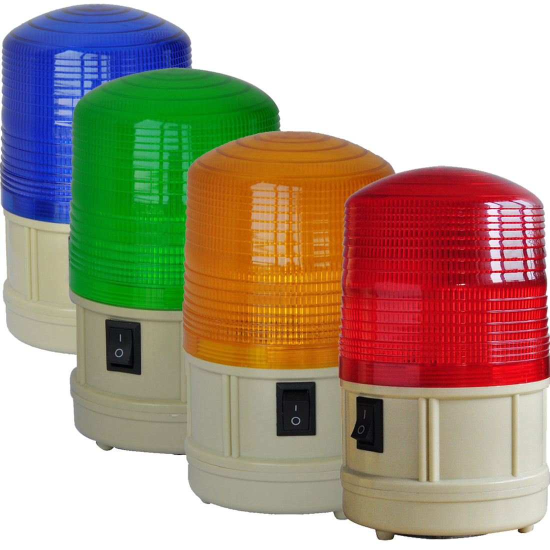 YASONG LTD-5088 Battery Magnetic LED Beacon Light, 17 LEDs, IP44, No Sound/85dB, AA Battery Powered
