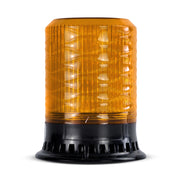 YASONG LED Gyrophare 120dB 9 Tonalités 4 Modes de Flash Étanche Balise d'Avertissement Clignotante pour Véhicule, Camion, Chariot Élévateur, Atelier DC12V/24V SLA-090