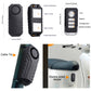 YASONG Bike Alarm with Remote Motorcycle Alarm 113dB Loud Anti Theft Bicycle  Alarm Wireless Vibration Vehicle Security Alarm System 2 Pack