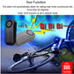 YASONG Wireless Bike Alarm 113dB Loud Anti-Theft Vibration Motorcycle Bicycle Alarm Waterproof Vehicle Security Vibration Sensor Alarm System (1 Pack)