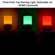 YASONG SLA-315X 120dB RGB Sound and Light Alarm, 485 Communication, Adjustable Volume, USB Voice Upload, IP65