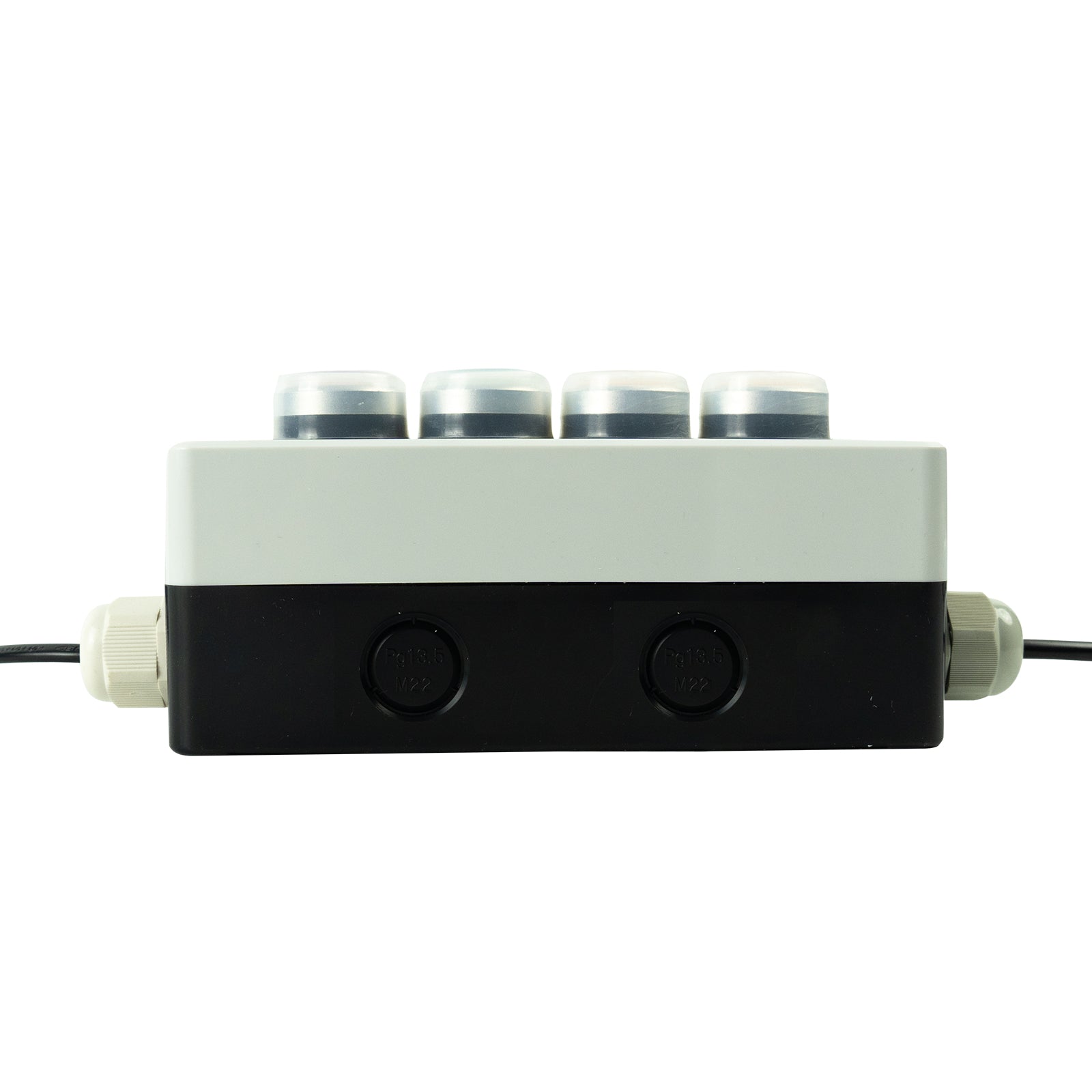 YSONG 4 Torres de luz de señal industrial LED súper brillantes, luces Andon con o sin sonido, luz intermitente o fija, interruptor de autobloqueo para fábrica, almacén, uso interior