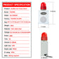 YASONG Motion Detection Siren Alarm 120dB Loud Horn Waterproof Adjustable Volume 25W Alarm Security System for Factory, Warehouse and Dock SLA-B02W