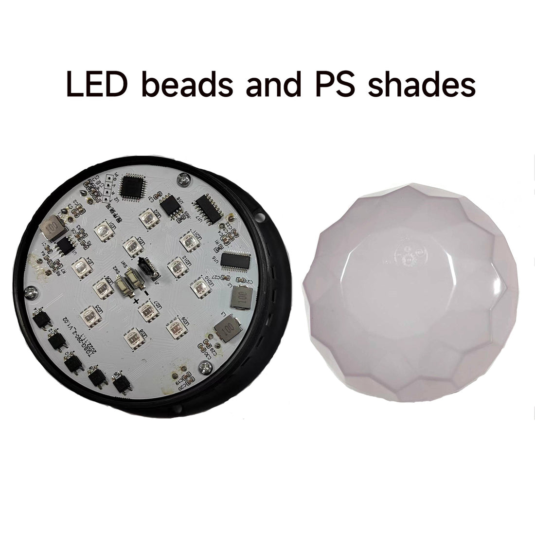 YASONG Luz estroboscópica de advertencia de 7 colores, sirena de alarma impermeable con volumen de 120 decibelios, 8 tonos y 3 modos de flash, CC 10-30 V