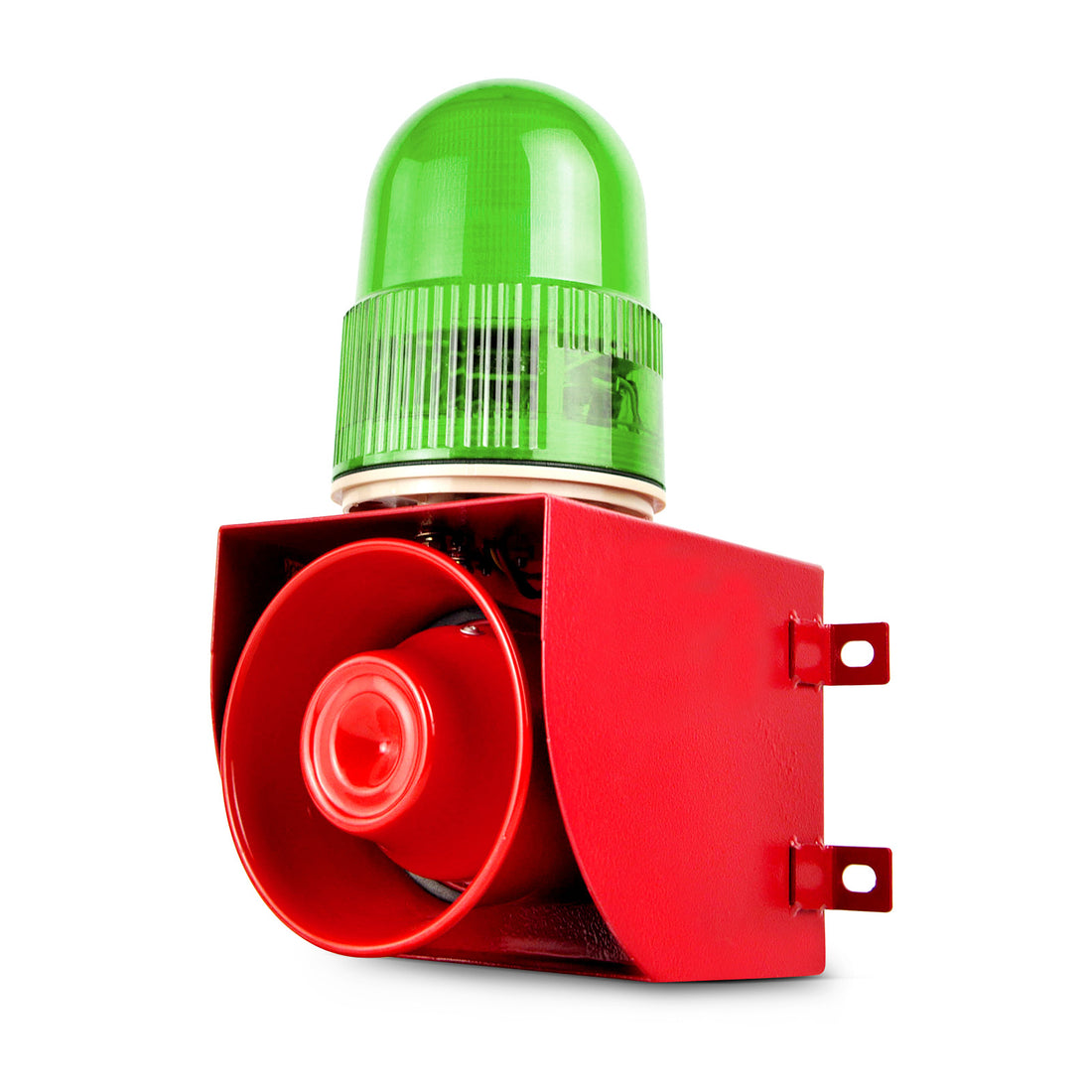 YASONG SLA-01K 120dB Contact Signal Industrial Alarm Siren, 25W, IP65, LED Strobe, AC/DC Voltage Options