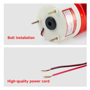 YASONG LTE-1101MJ Revolving LED Beacon Warning Light, 90dB Buzzer, IP44, 3W, Screw Mount