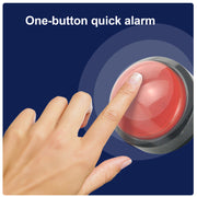 YASONG SLA-YJ01 120dB Emergency Alarm Siren with Plug, 6 Tones, IP54, LED Strobe, Wall Mount