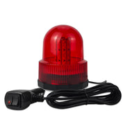 YASONG 60 LED Magnetic Beacon Strobe Light, DC12V-24V, 30W, IP65, 3 Flash Modes, Vehicle Warning Light
