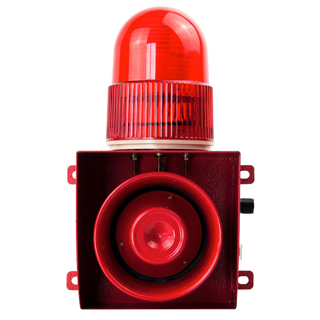 YASONG Alarma de 120 dB con sonido ajustable para cortes/recuperación de energía para granjas, estanques de peces, bancos y seguridad SLA-1501