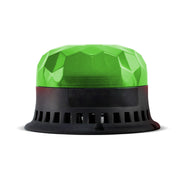 YASONG SLA-090-II 120dB LED Beacon Siren Light, 9 Tones, 4 Flash Modes, DC12V/24V, Magnet/Bolted Base