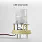 Industrial LED Strobe Light Warning Light for Public Emergency Alarms, Indoor/Outdoor Safety Siren with Protective Net