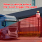 YASONG Motion Detection Siren Alarm 120dB Loud Horn Waterproof Adjustable Volume 25W Alarm Security System for Factory, Warehouse and Dock SLA-B02W
