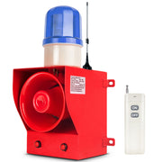 YASONG SLA-05BY 130dB Remote Control Siren, 2000m Range, 45W, 12 Tones, IP65, USB Audio, LED Strobe