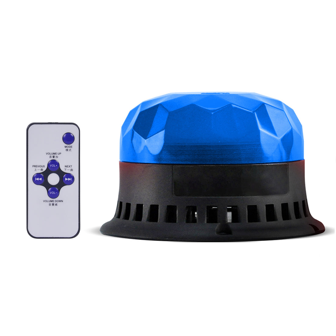 YASONG Luces estroboscópicas IP69K impermeables LED Luz de señalización tipo baliza con bocina de 120dB 2 modos de destello para vehículos, camiones, carretillas elevadoras, talleres DC10V-30V