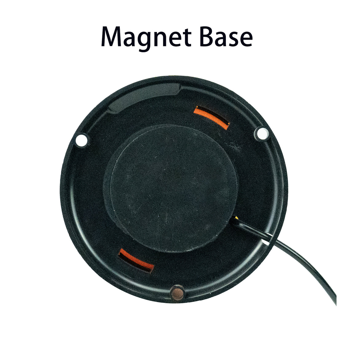 YASONG Amber 40 LED Magnetic Beacon Strobe Light, DC12V-24V, 7 Flash Patterns, 9.8ft Cord, 20W