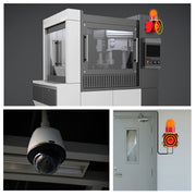 YASONG SLA-01K 120dB Contact Signal Industrial Alarm Siren, 25W, IP65, LED Strobe, AC/DC Voltage Options