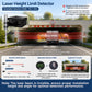 YASONG Laser Vehicle Height Detection System Automatic Height Limit Warning Sensor with Alarm Siren for Tunnel, Bridge & Industrial Safety Applications SLA-PT8020