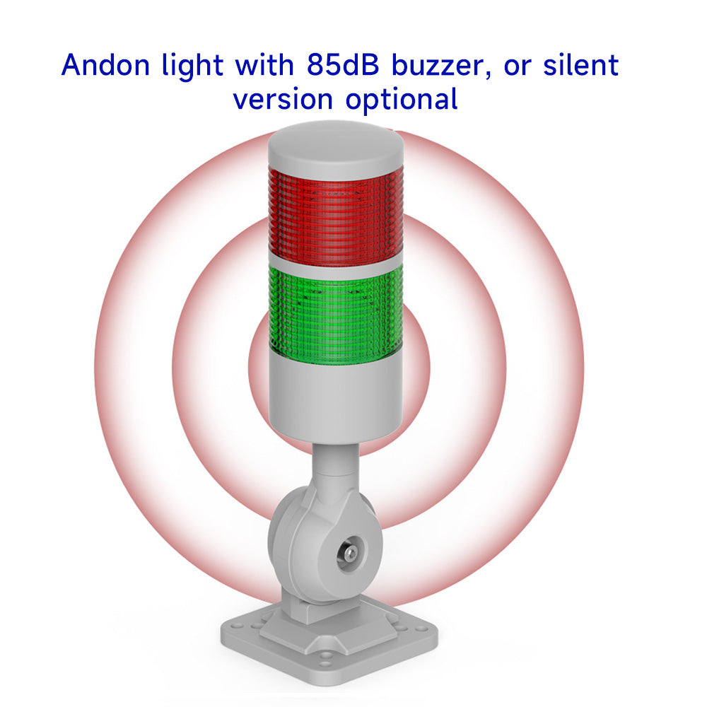 YASONG LTA-30-J LED Stack Tower Light, 1-5 Layers, Foldable Base, Strobe / Steady switchable, With or without buzzer