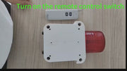 YASONG 500m Wireless Remote Control for Alarm Siren, ON/OFF Control, White, Pairing Required, Multi-Alarm Use