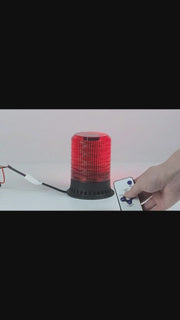 YASONG SLA-190 120dB LED Beacon Siren Light, 9 Tones, 4 Flash Modes, AC100-240V, Remote Control