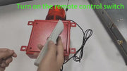 YASONG 2000m Wireless Remote Control for Alarm Siren, ON/OFF Control, White, Pairing Required