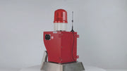 YASONG 0.3 millas/500m Alarma de sirena inalámbrica con control remoto y múltiples mandos a distancia Volumen de 130dB 45w Sistema de alarma AC100-120V SLA-05BY-500