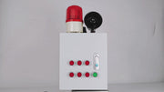 Sirène d'alerte d'urgence sans fil avec télécommande 2000m pour incendie, raid aérien, tremblement de terre, sirène de sécurité avec klaxon puissant de 120dB et 6 tonalités différentes SLA-YJ02