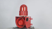 YASONG SLA-01 120dB Industrial Alarm Siren with LED Strobe, IP65