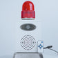 YASONG Motion Detection Siren Alarm 120dB Loud Horn Waterproof Adjustable Volume 25W Alarm Security System for Factory, Warehouse and Dock SLA-B02W