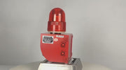 YASONG SLA-01H 120dB Adjustable Industrial Alarm Siren, 25W, 9 Tones, USB Upload, IP65, LED Strobe